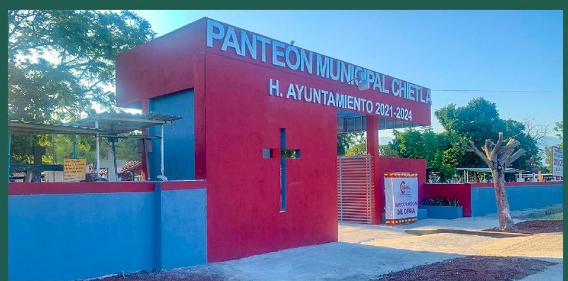 Inauguración de "Entrada Principal del Panteón Municipal"