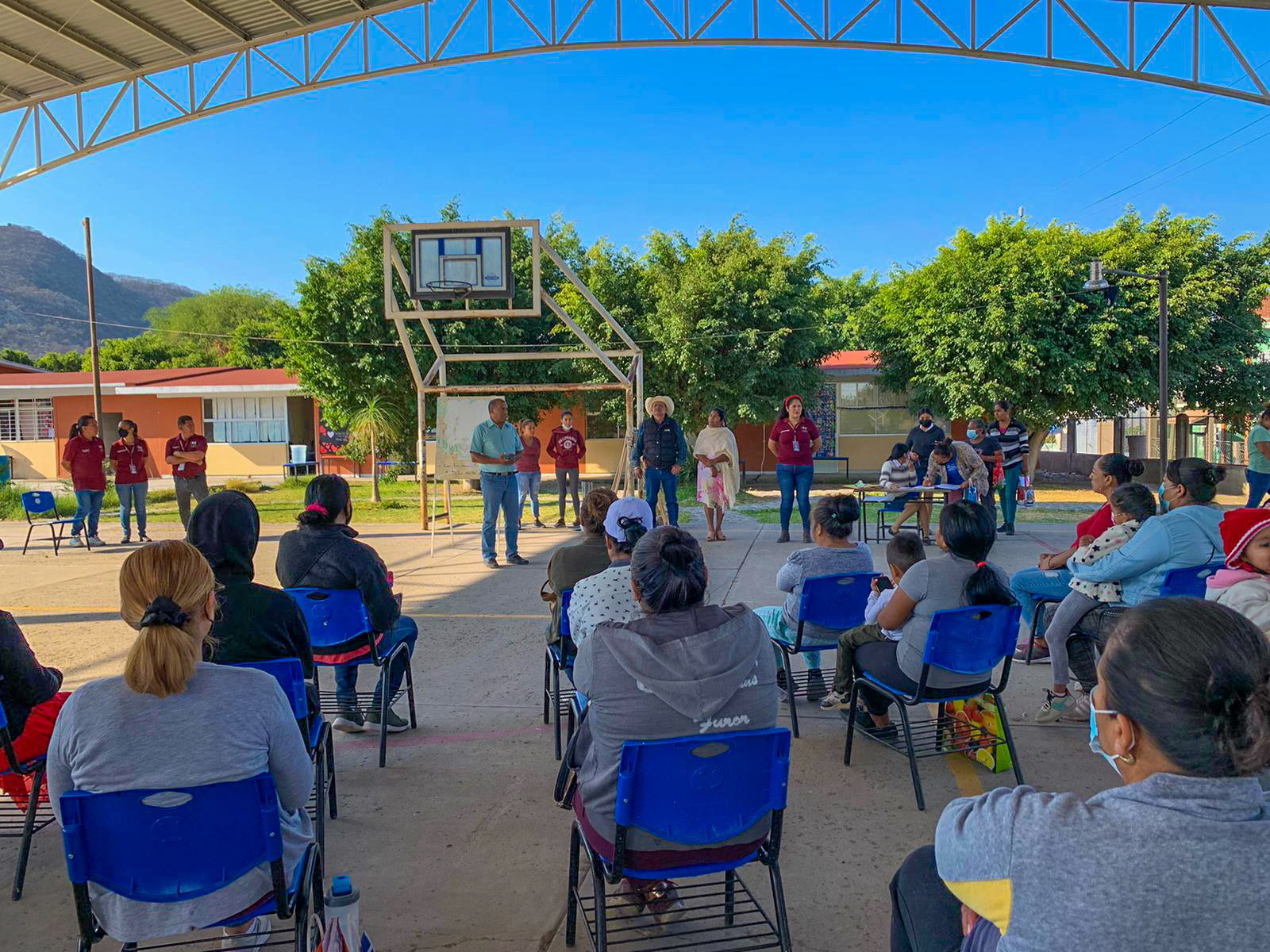 Inauguración del "Comedor de Alimentos Modalidad Caliente"