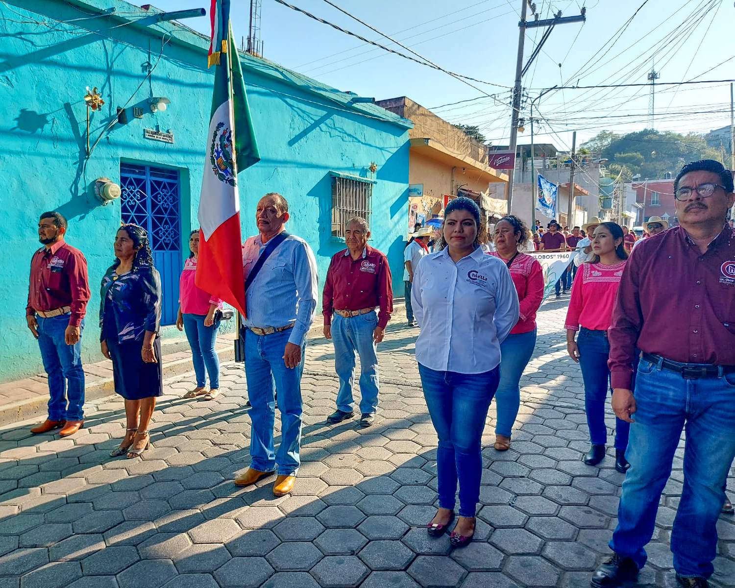 Conmemoracion del 113 Aniversario de la Revolucion Mexicana