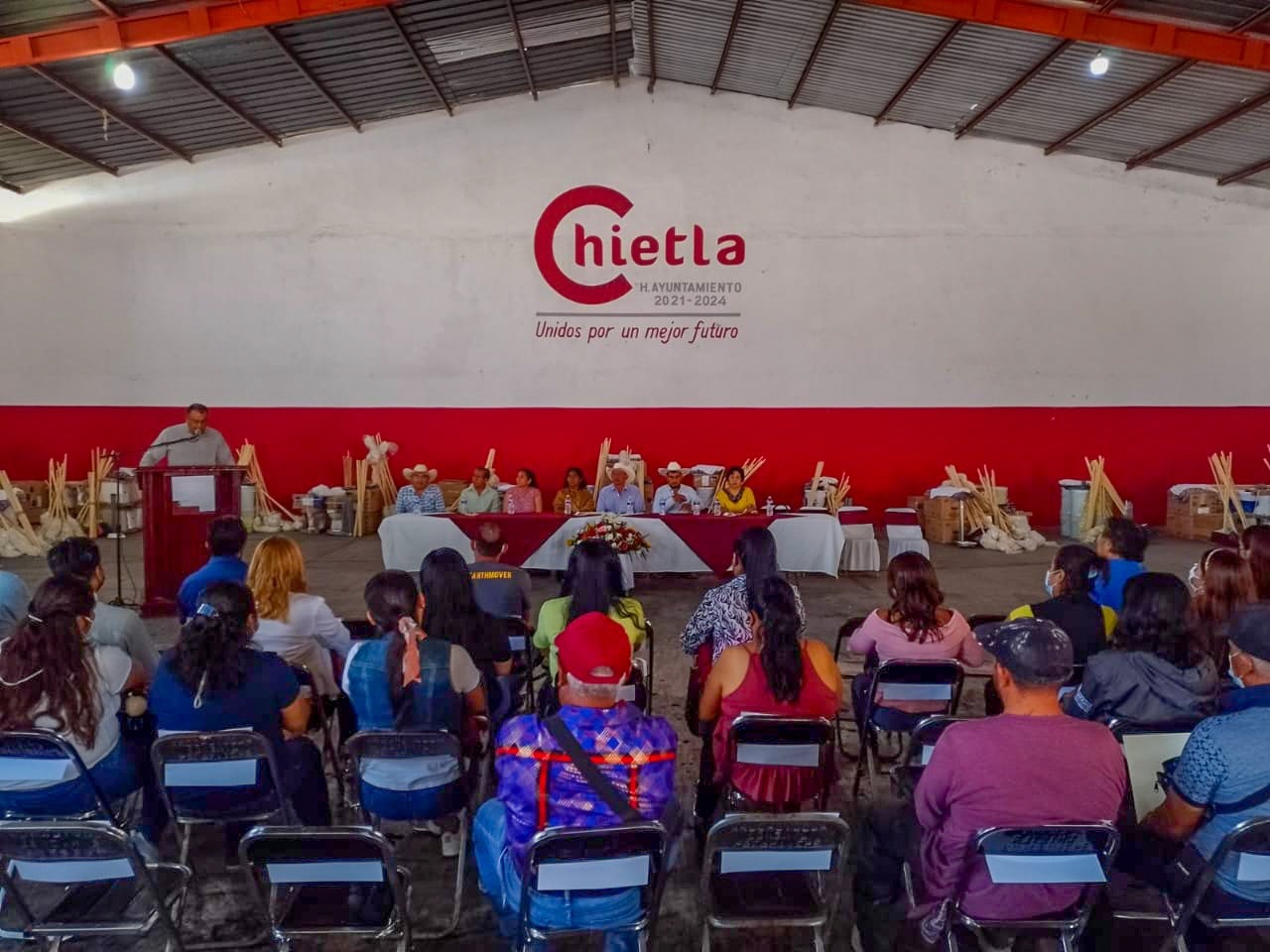 Entrega de Programa "Mantenimiento, Dignificación de Escuelas Públicas de Educación Obligatoria del Estado de Puebla"