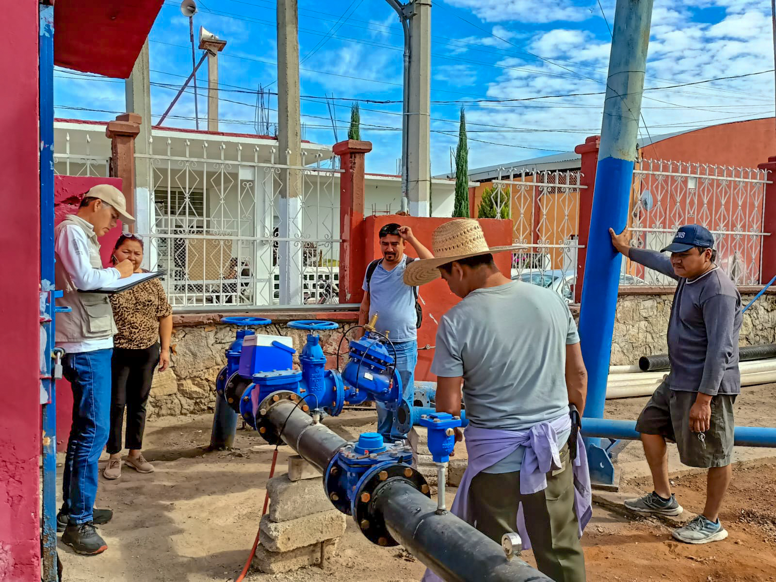 Revisión de Cloración en Suministro de Agua