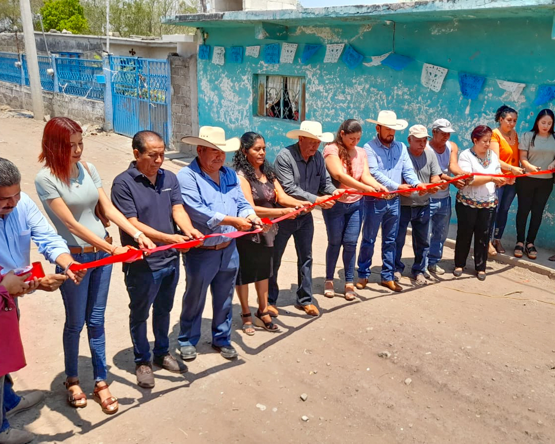 Entrega de obra Rehabilitación de Drenaje Sanitario en la localidad de La Soledad