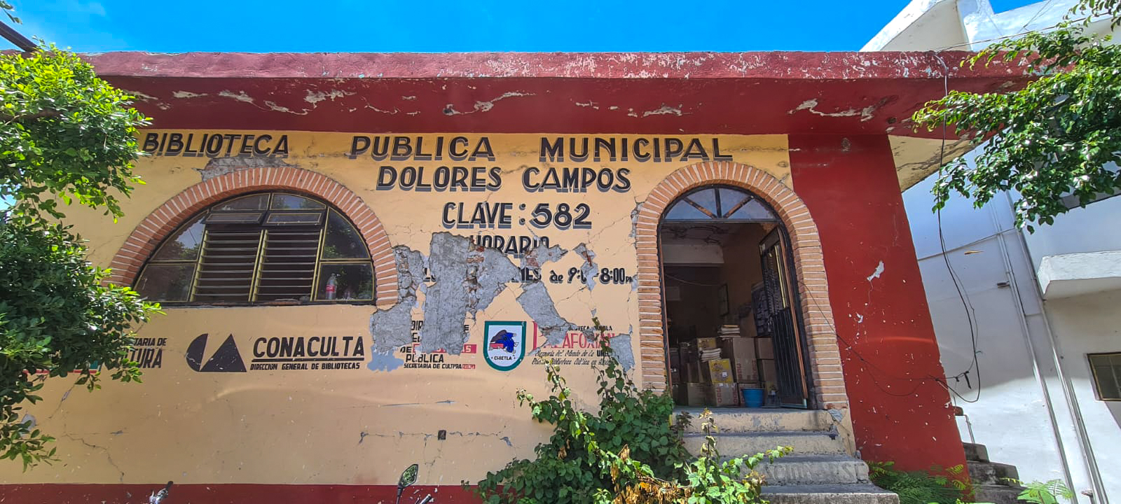 Rehabilitación de Biblioteca Pública de Chietla