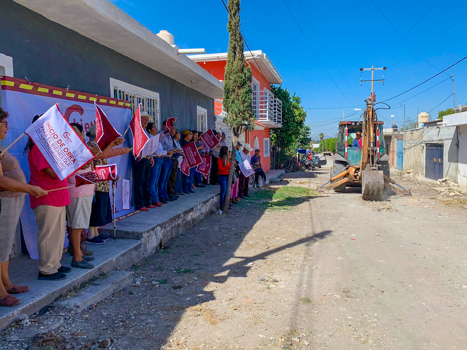 Inicio de Obra Rehabilitación de Drenaje Sanitario