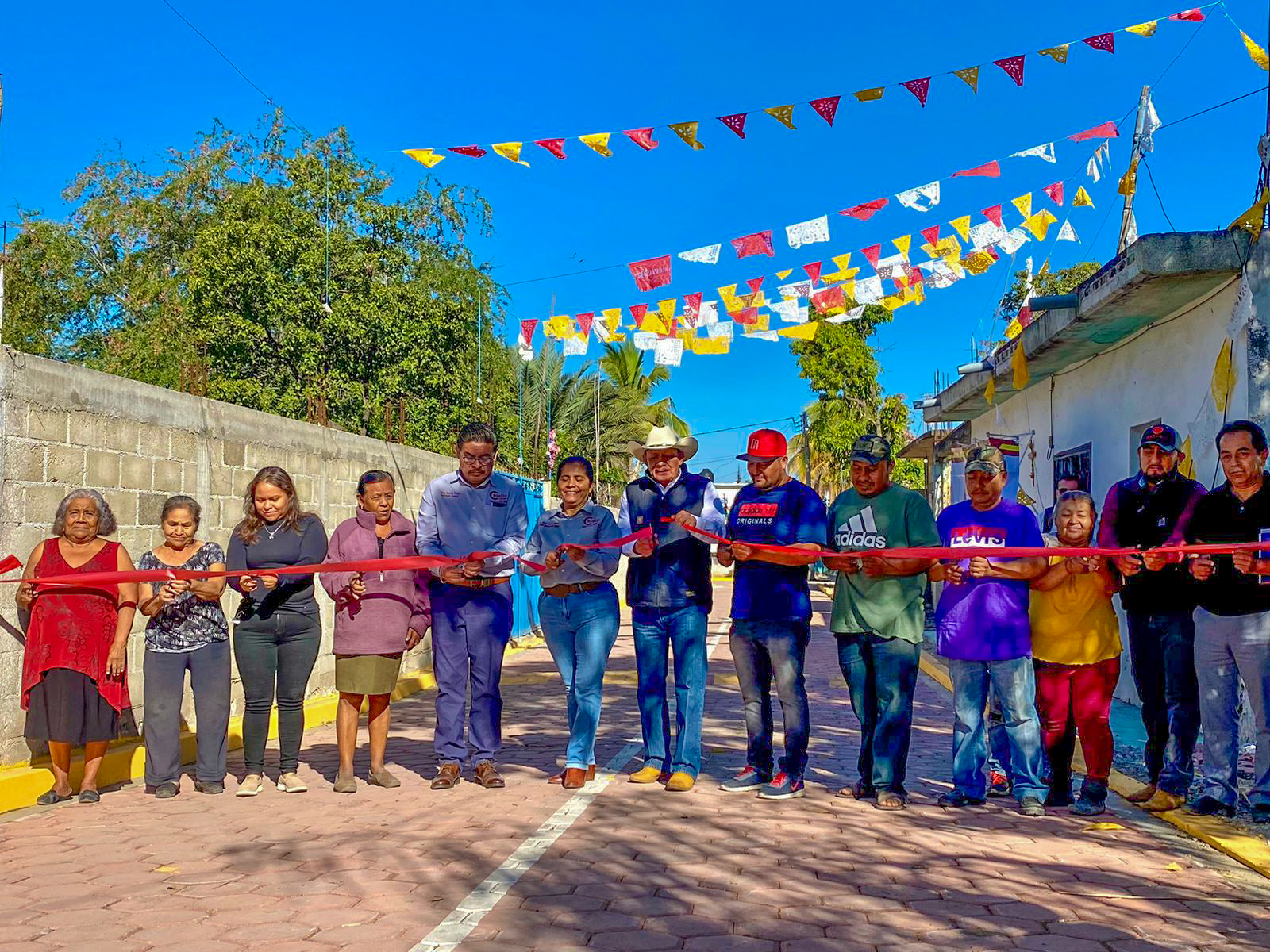 Inauguración de Calle Miguel Hidalgo