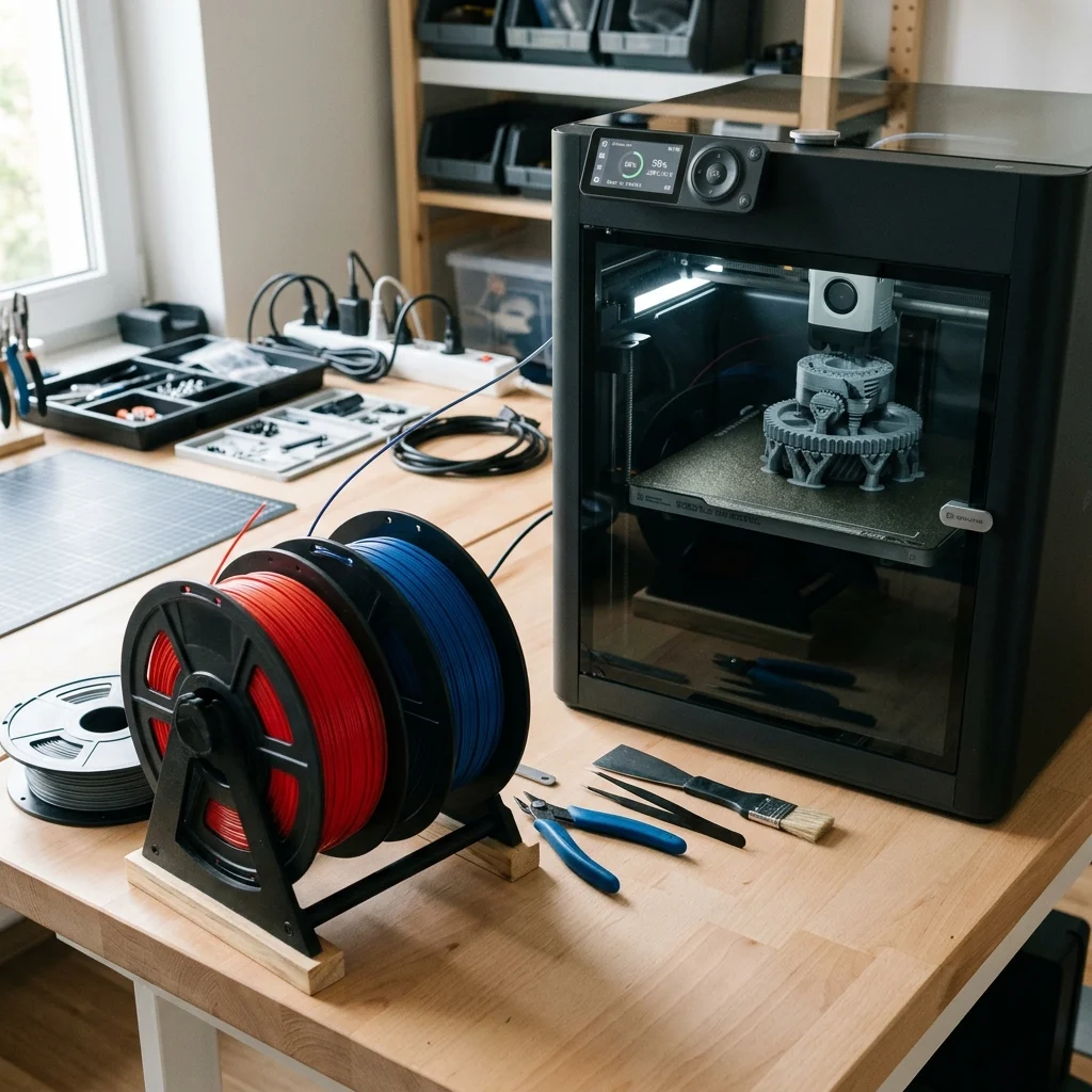 So sánh cuộn nhựa PLA tiêu chuẩn và cuộn nhựa PLA Plus tại xưởng in 3D chuyên nghiệp
