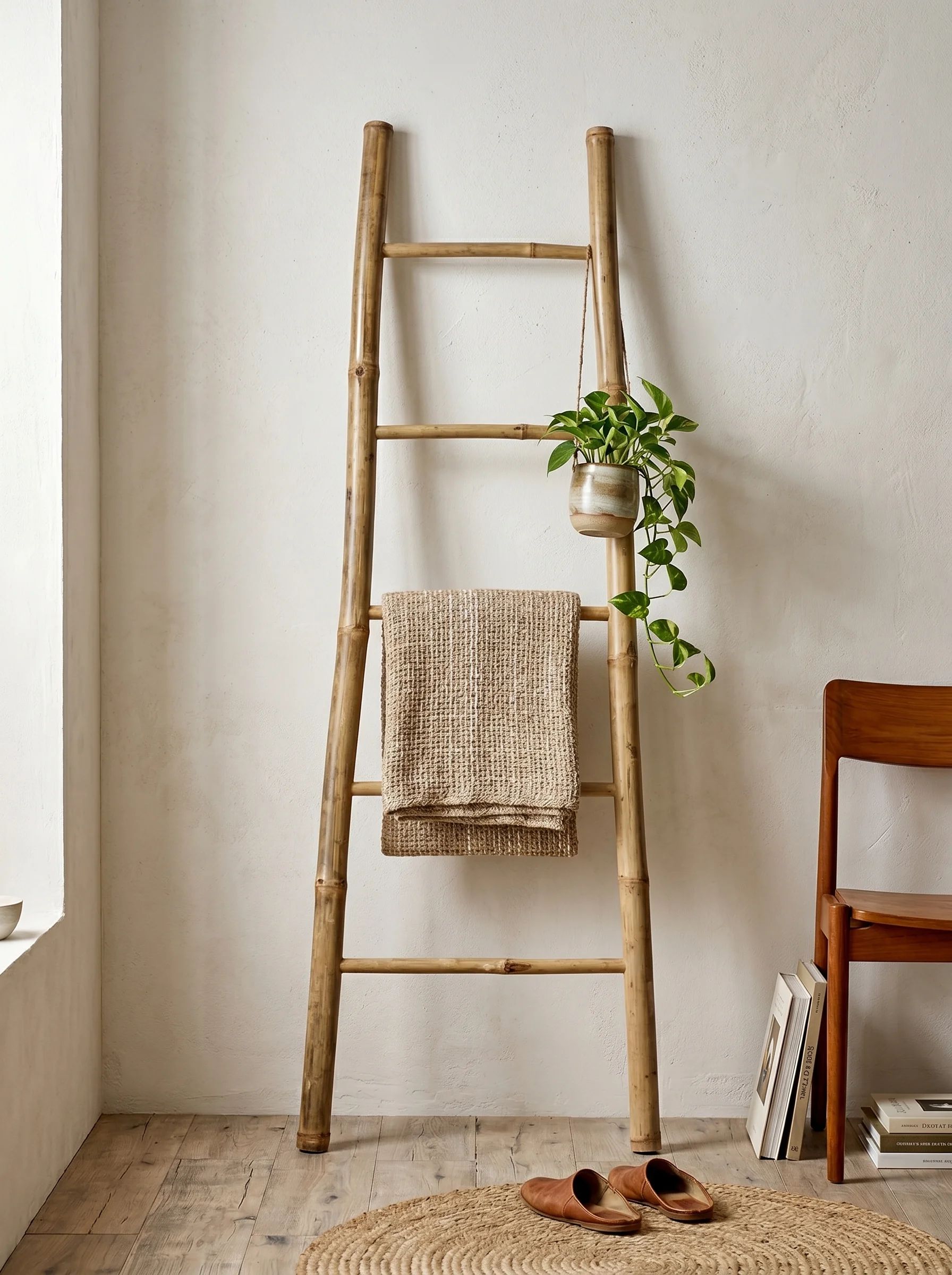 Merdiven Dekoratif Bambu