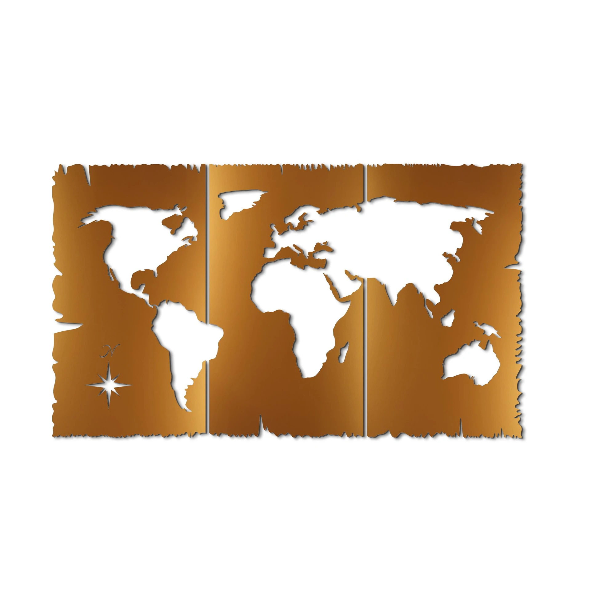 Duvar Dekoru World Map