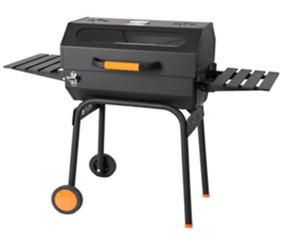 Barbekü Tekerlekli Raflı