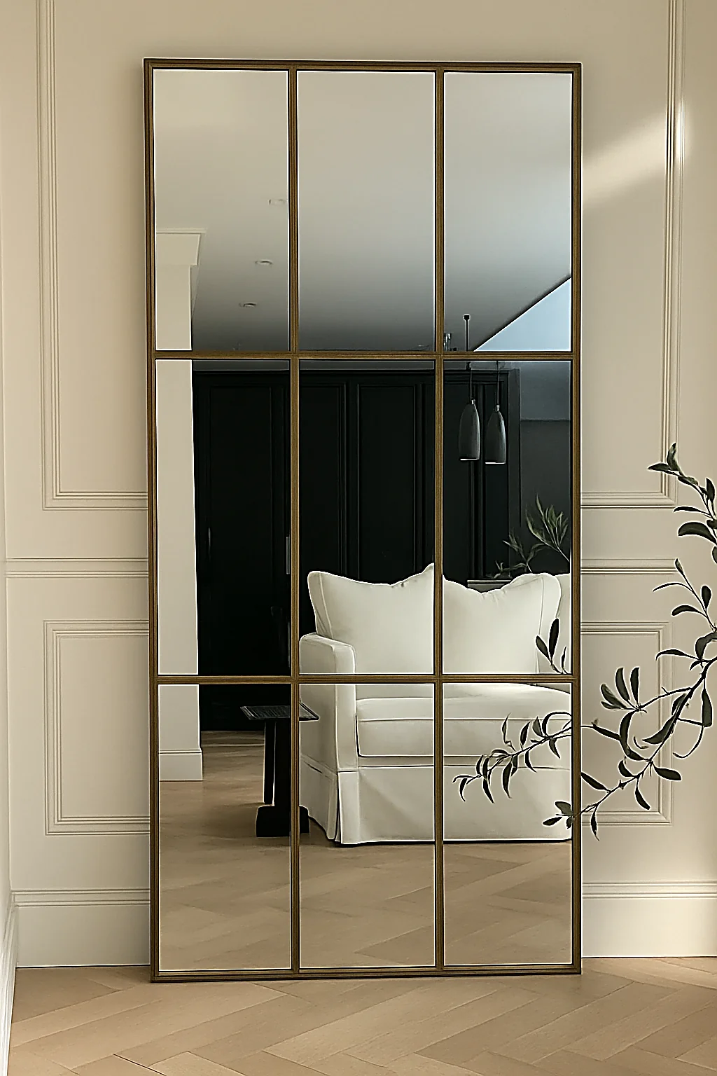 Boy Aynası Metal Çerçeve