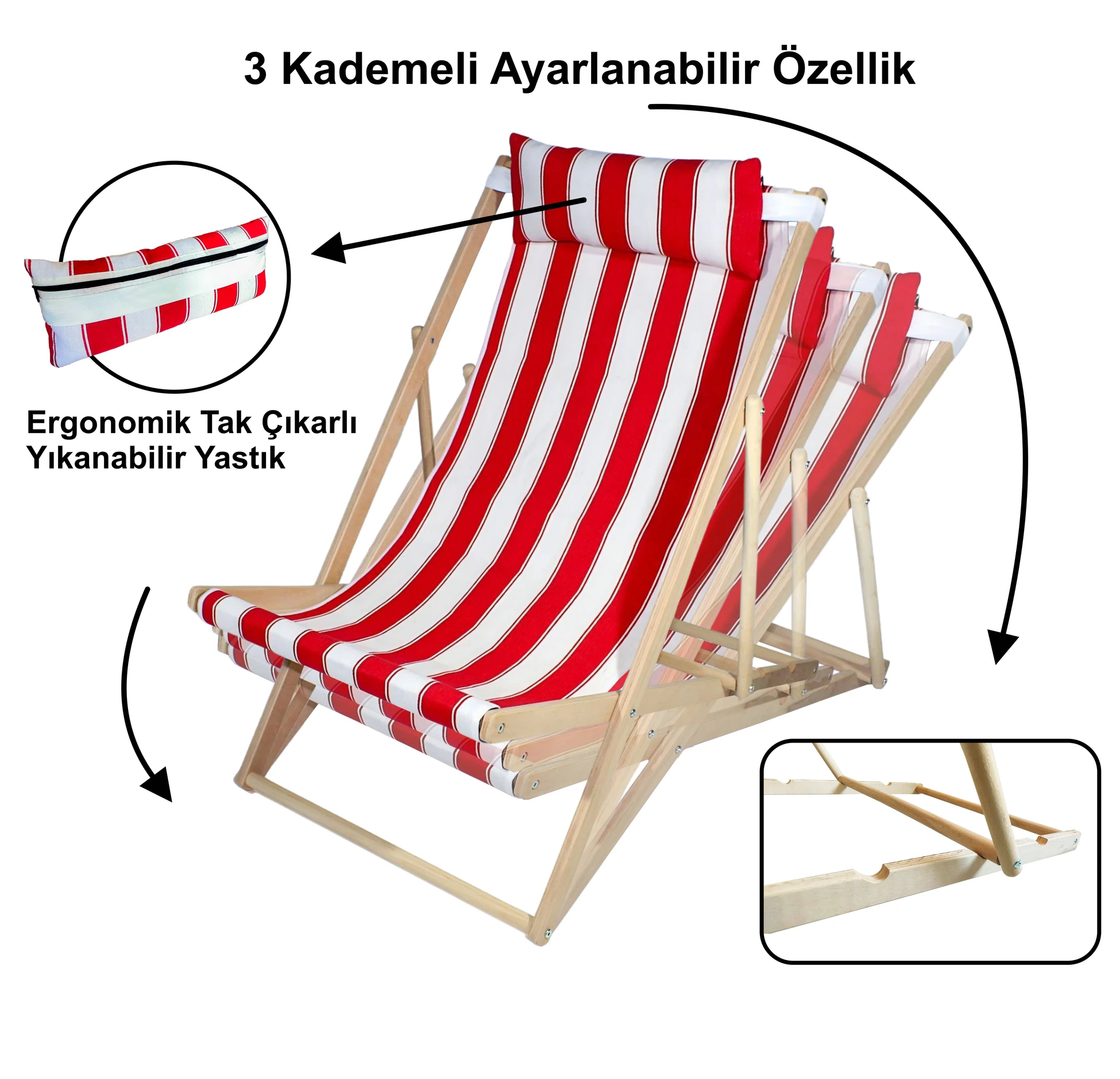 Ahşap Katlanır Sandalye
