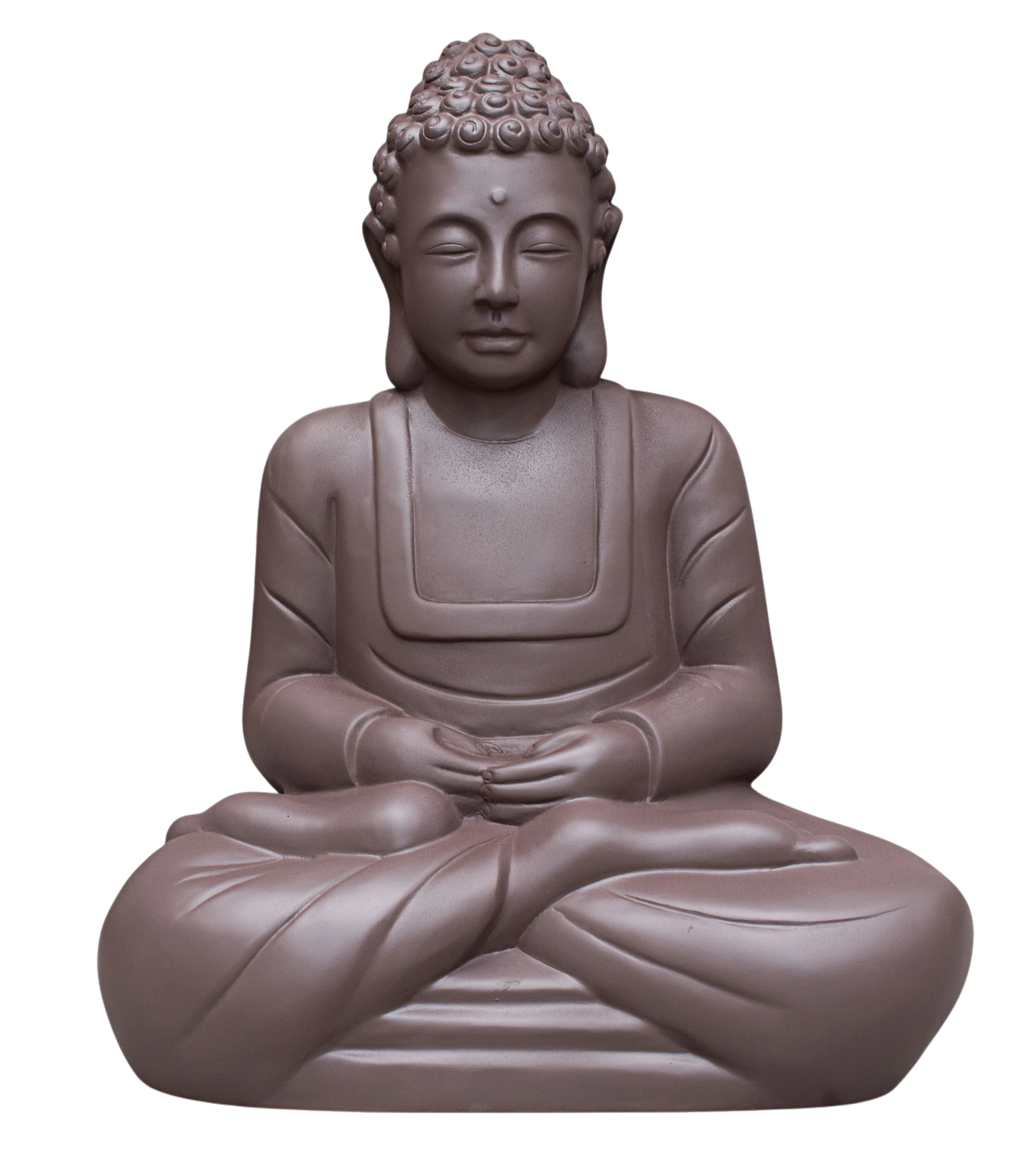 Heykel Beton Oturan Buddha
