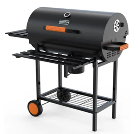 Barbekü Tekerlekli Raflı