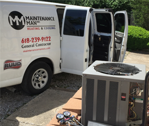 Maintenance Man Heating , Cooling, Service & Repair air conditioning and furnace repair services