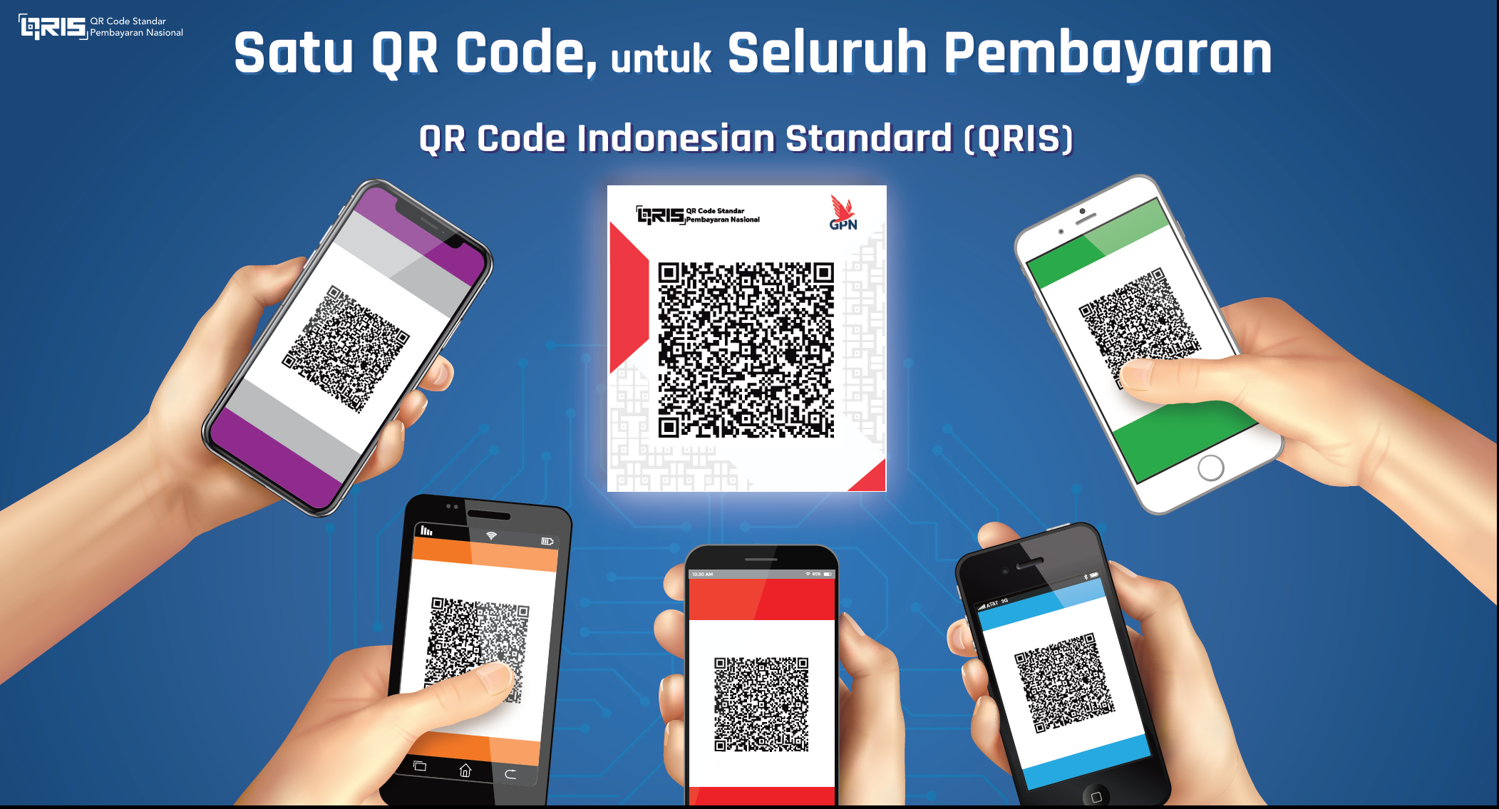 QRIS adalah Quick Response Code Indonesian Standard dari Bank Indonesia