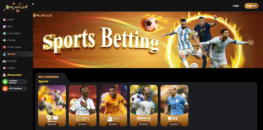 playlux Betting Site