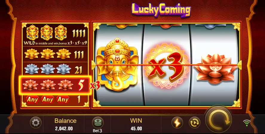 Lucky Coming Slot Game