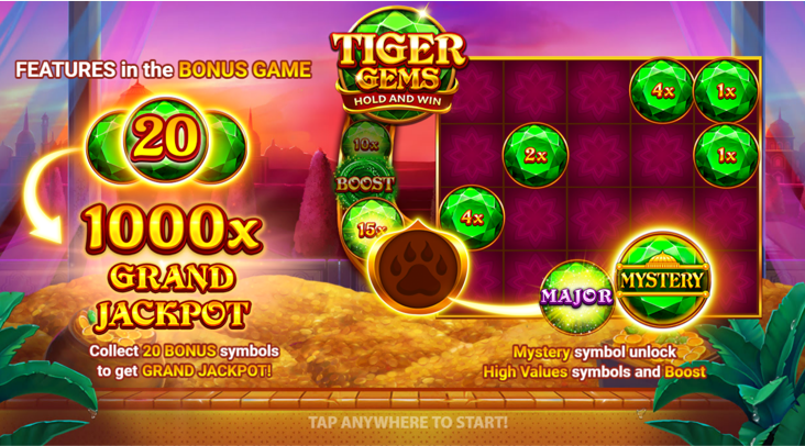 Tiger Gems Theme, Graphics, and Soundtrack: