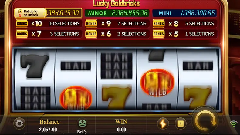 Lucky Goldbricks Slot Game