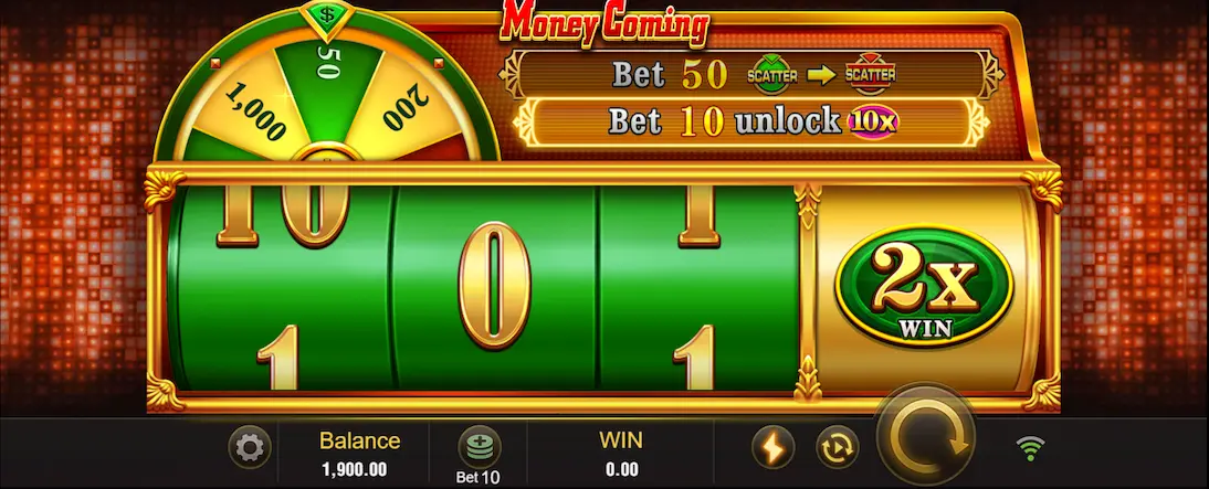 Money Coming Slot Game