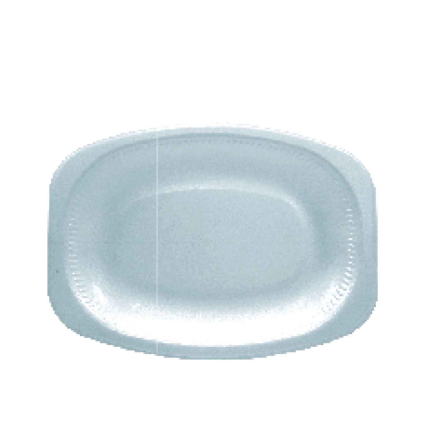 FUENTE OVAL LLANA 10.1/2 X 7.1/2 25U