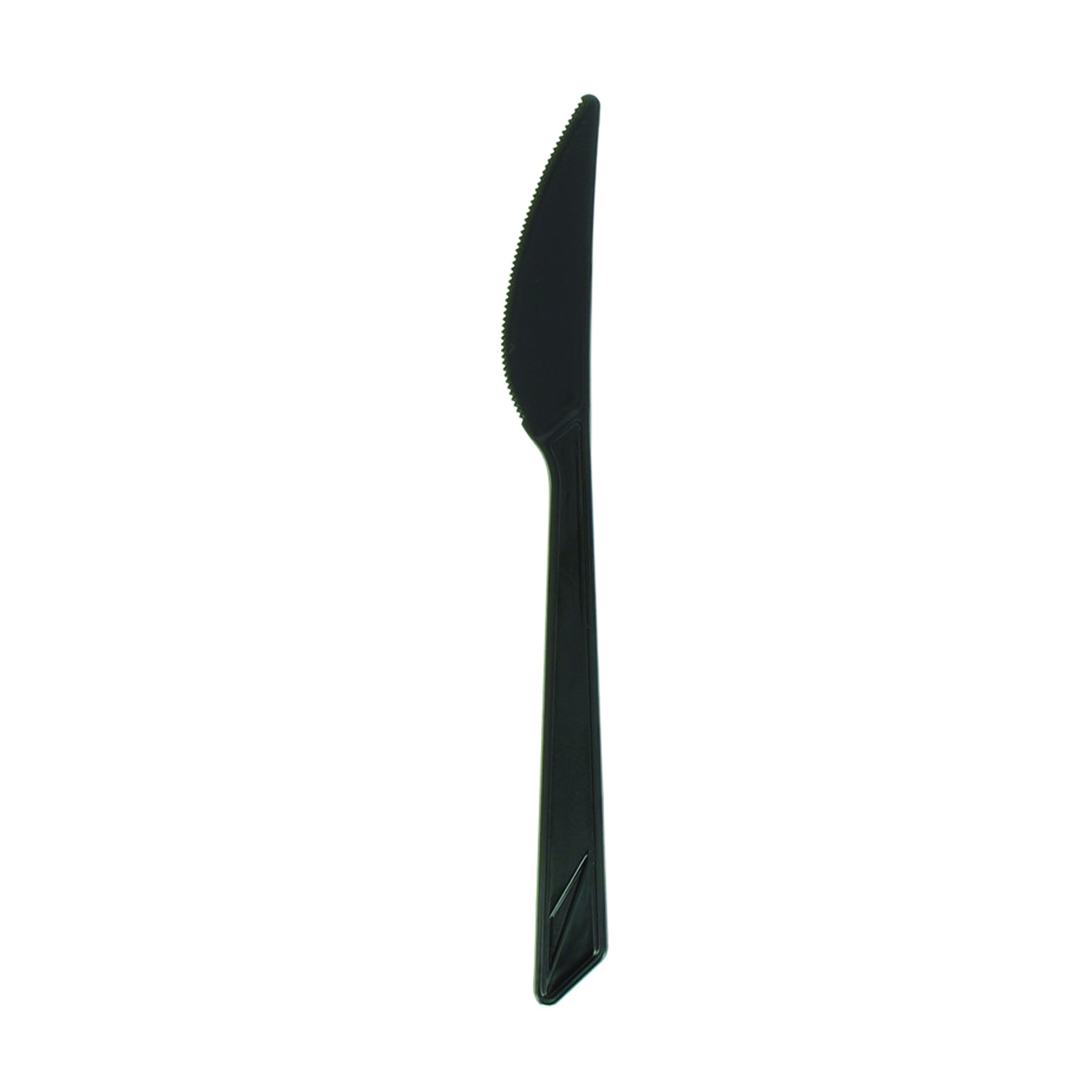 CUCHILLO 18X190MM NEGRO 25U