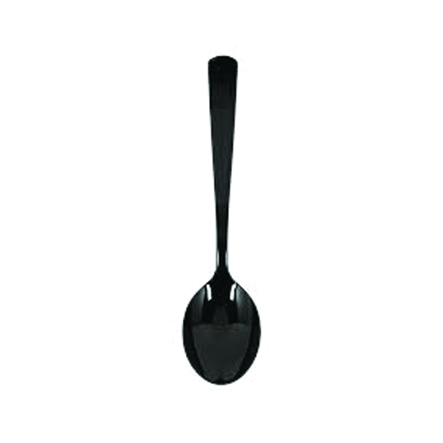 CUCHARA SOPERA 16CCX16CMX3.8CM NEGRO 25U