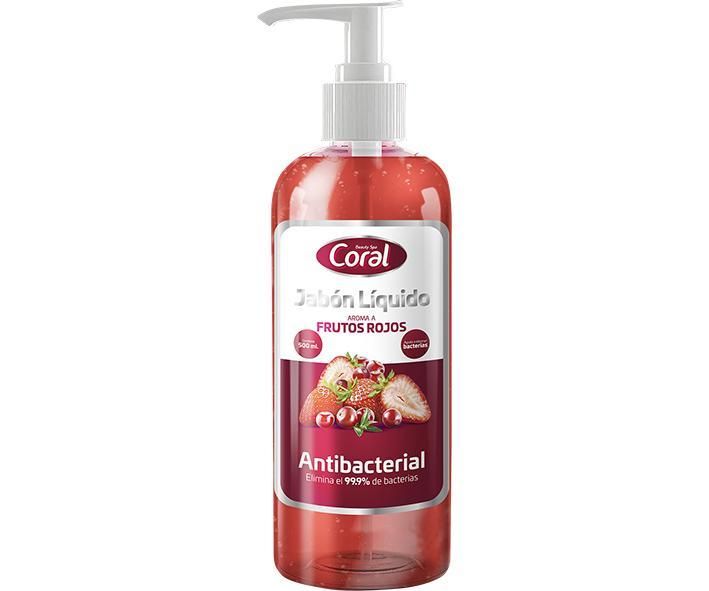 JABON LIQUIDO FRUTOS ROJOS CORAL 250ML