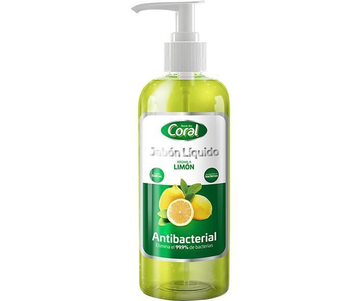 JABON LIQUIDO LIMON CORAL 250ML
