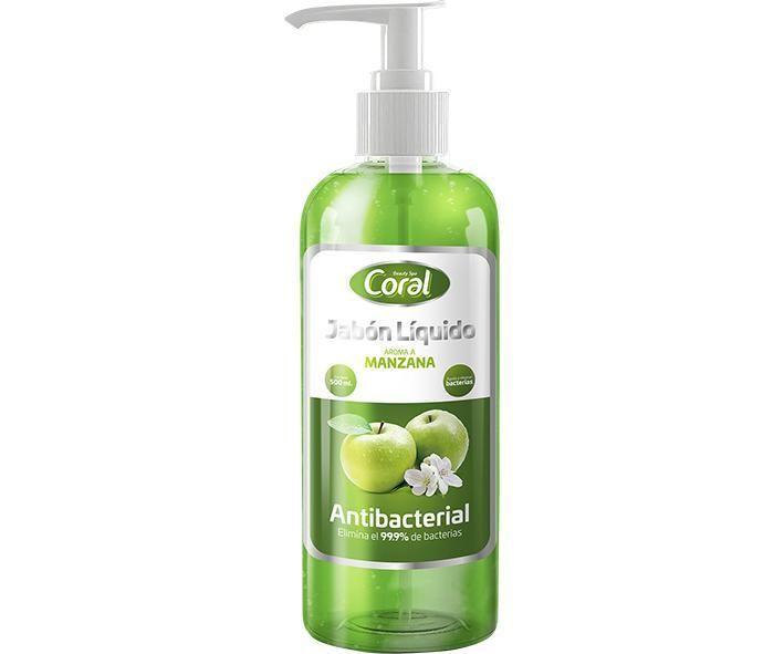 JABON LIQUIDO MANZANA CORAL 250ML