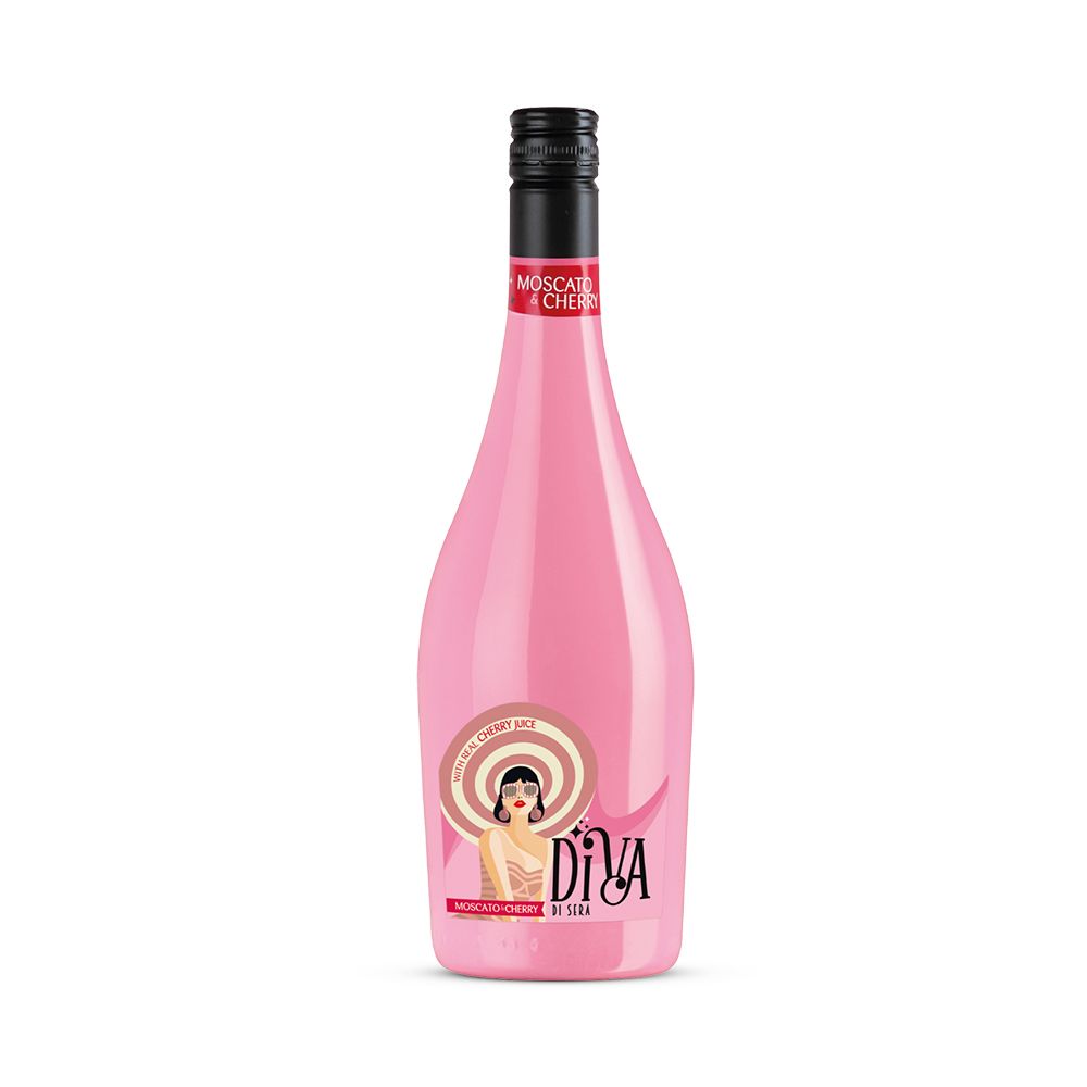 COCTEL DIVA DISERA MOSCATO CHERRY 750ML
