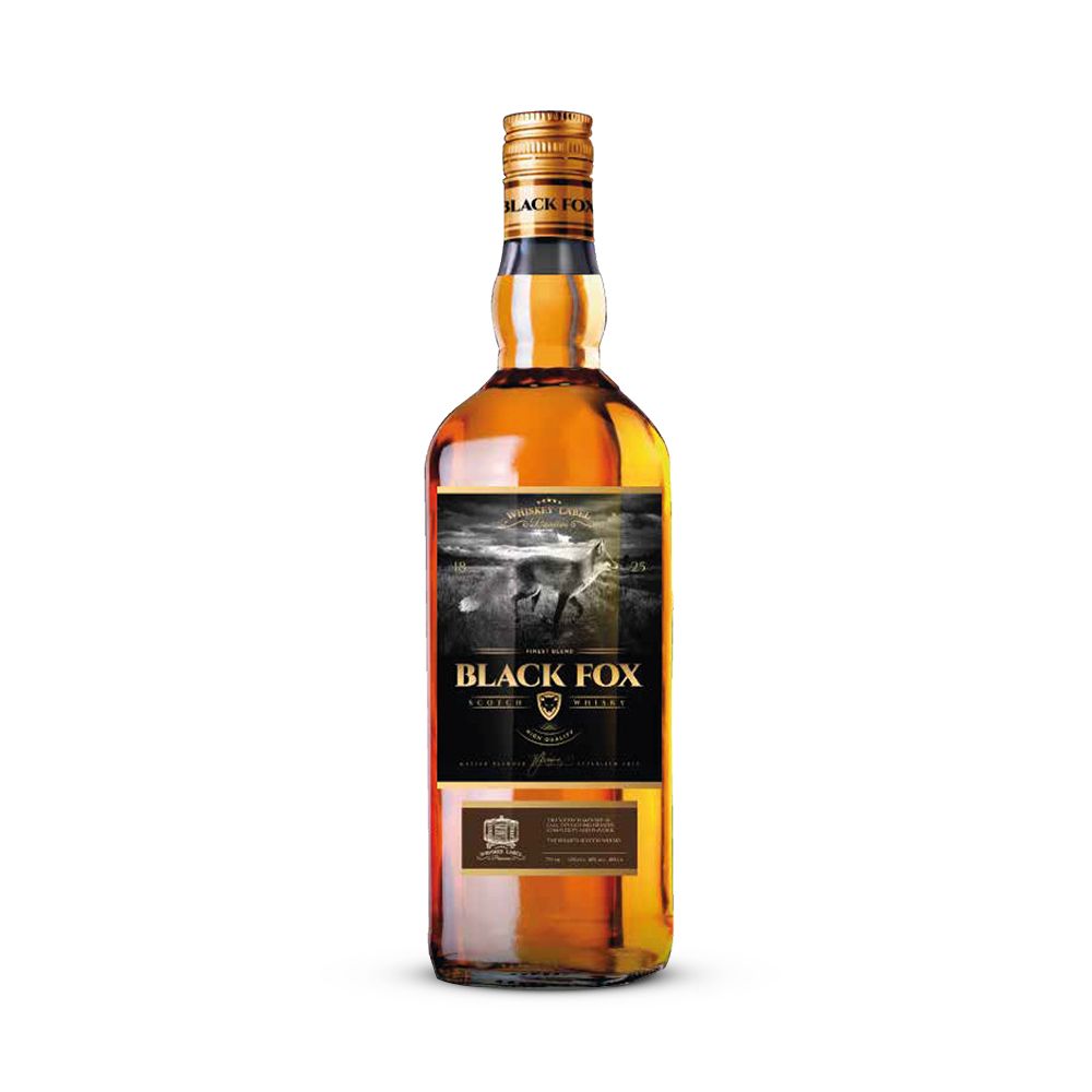 WHISKY BLACK FOX 750ML