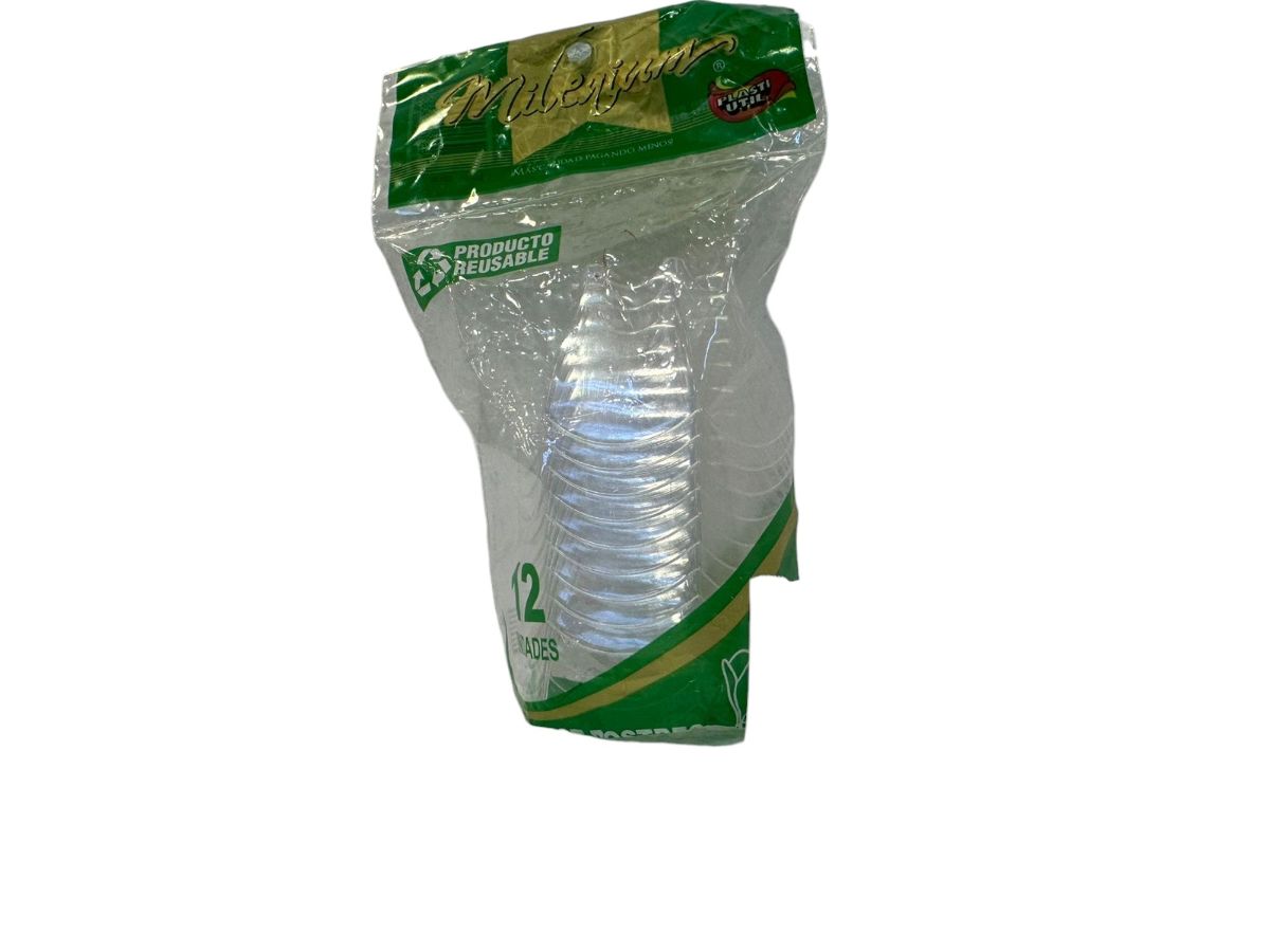 MINI SHOT POSTRE PLASTI UTIL 70CC X12