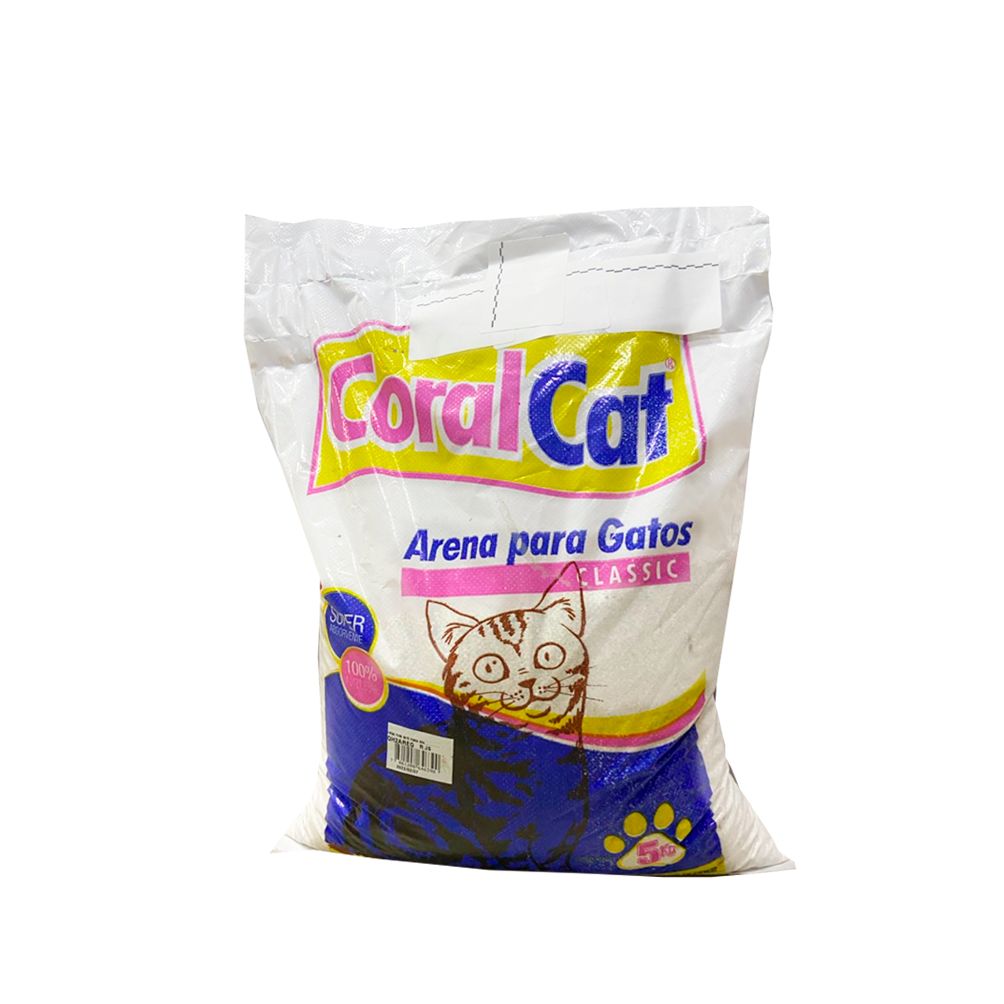 ARENA PARA GATO FUNDA 5KG