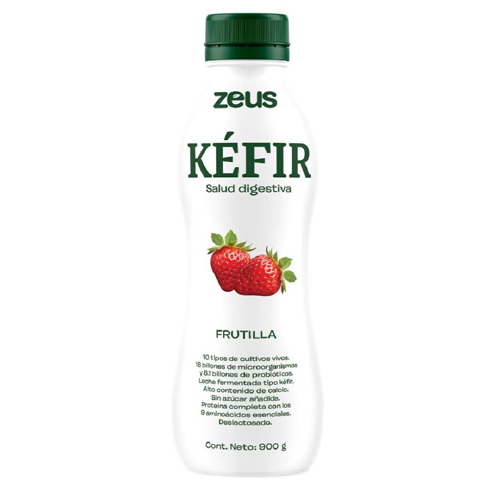 KEFIR ZEUS FRUTILLA BOTELLA 900GR