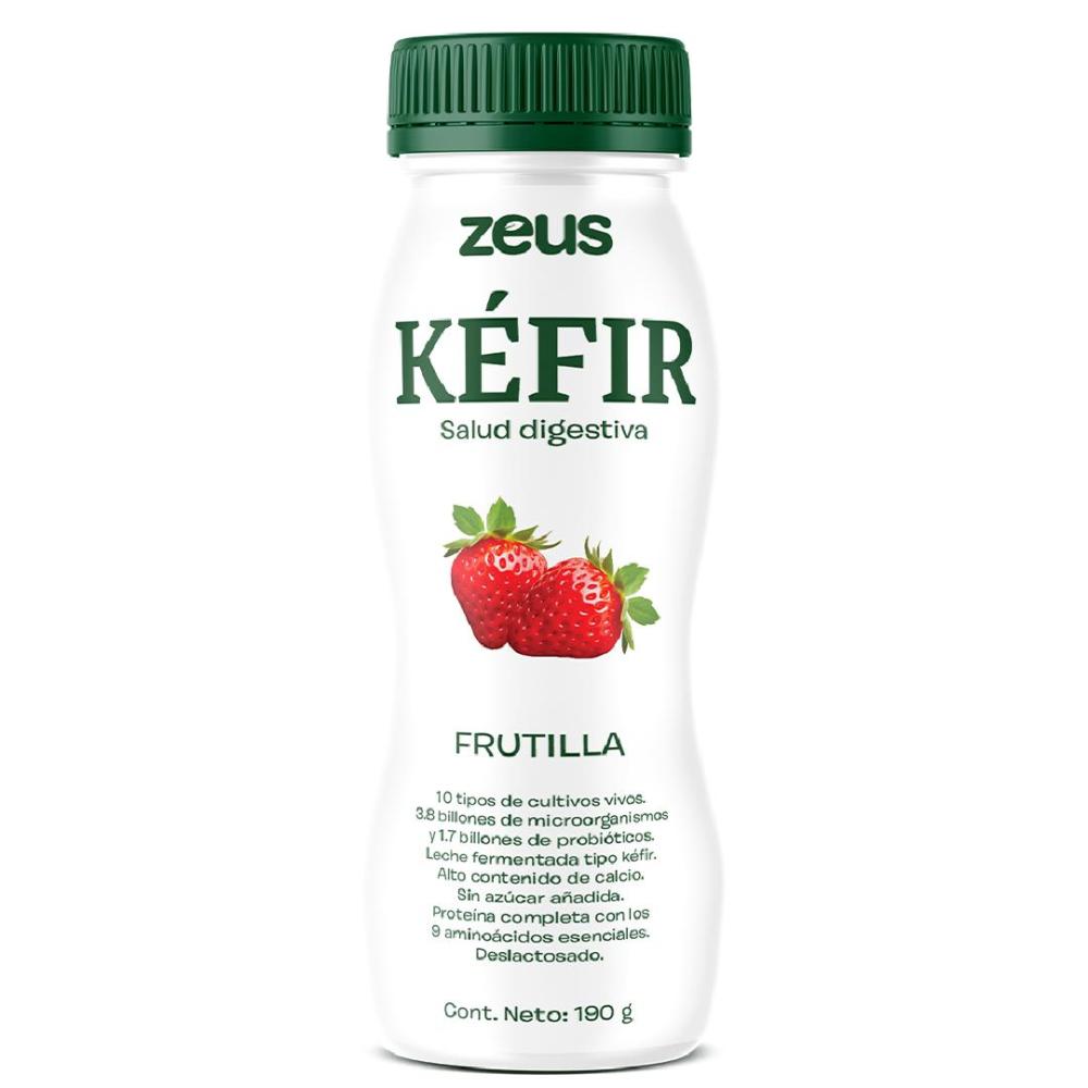 KEFIR ZEUS FRUTILLA BOTELLA 190GR