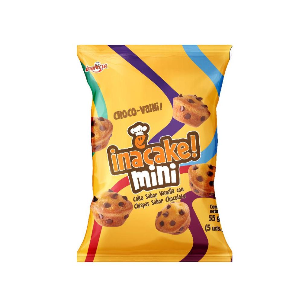 INACAKE MINI VAINILLA 55G