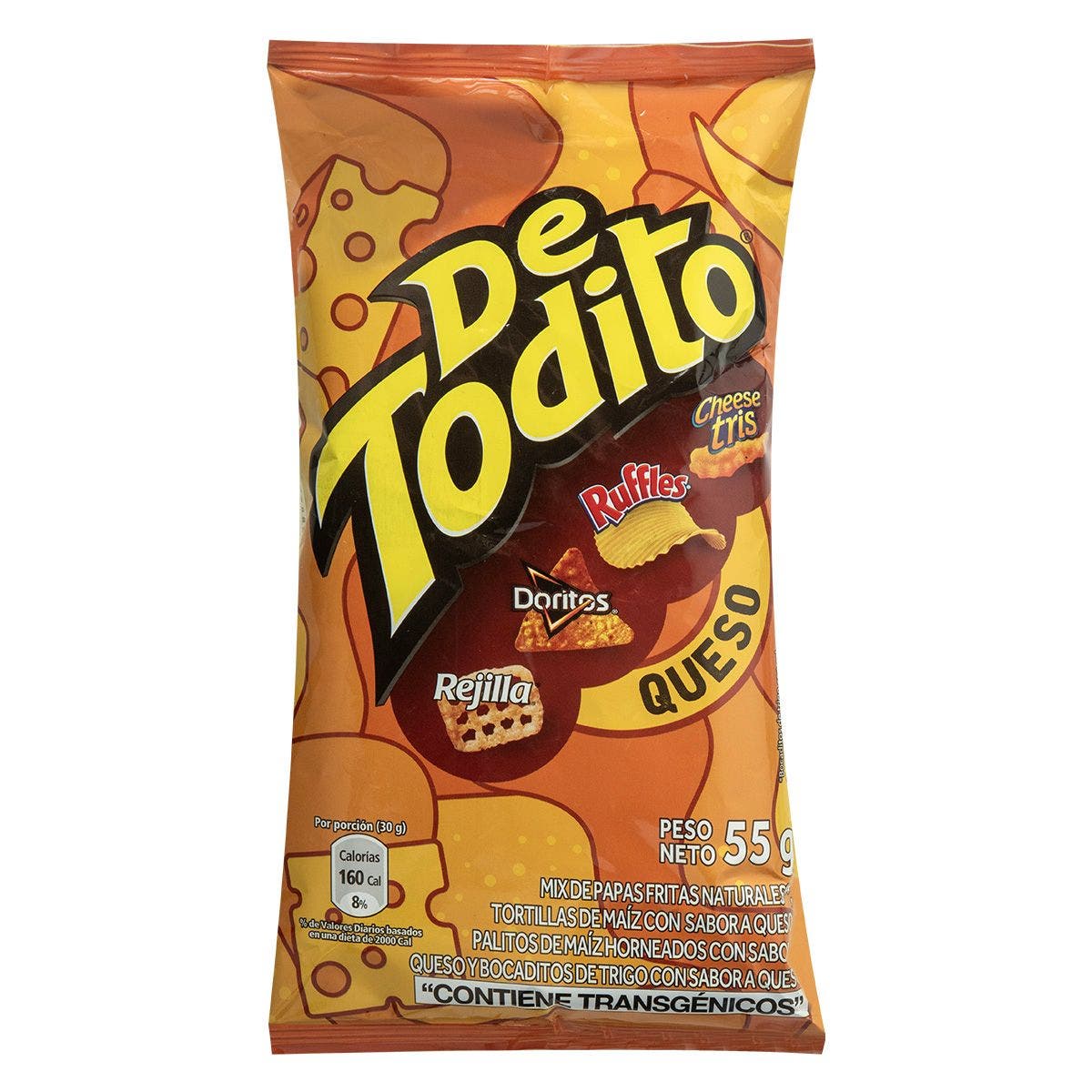 MIX SNACK QUESO DETODITO 55G