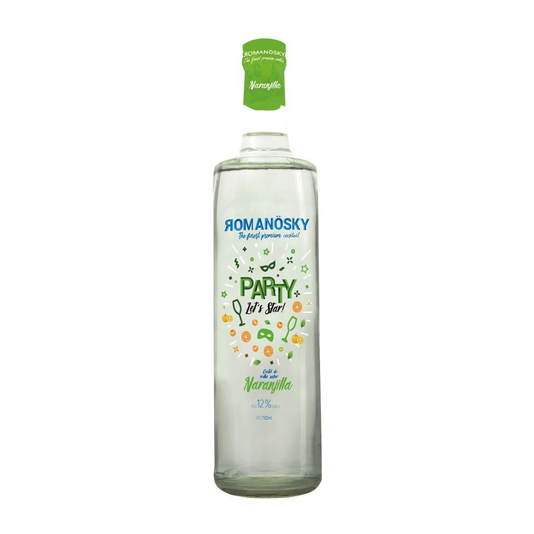 ROMANOSKY COCTEL DE VODKA NARANJILLA