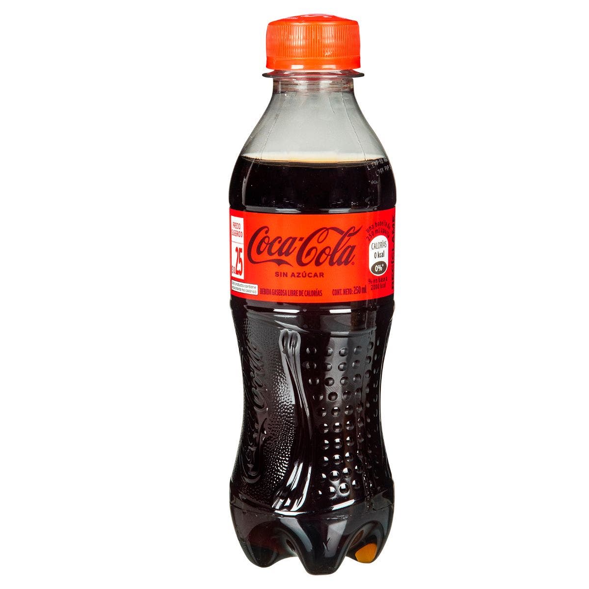 COCA COLA SIN AZUCAR 250 ML