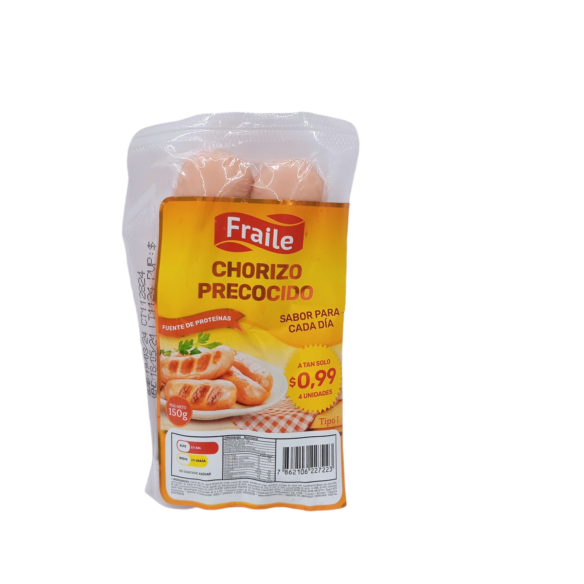 CHORIZO FRAILE LINEA DOLAR 150GR