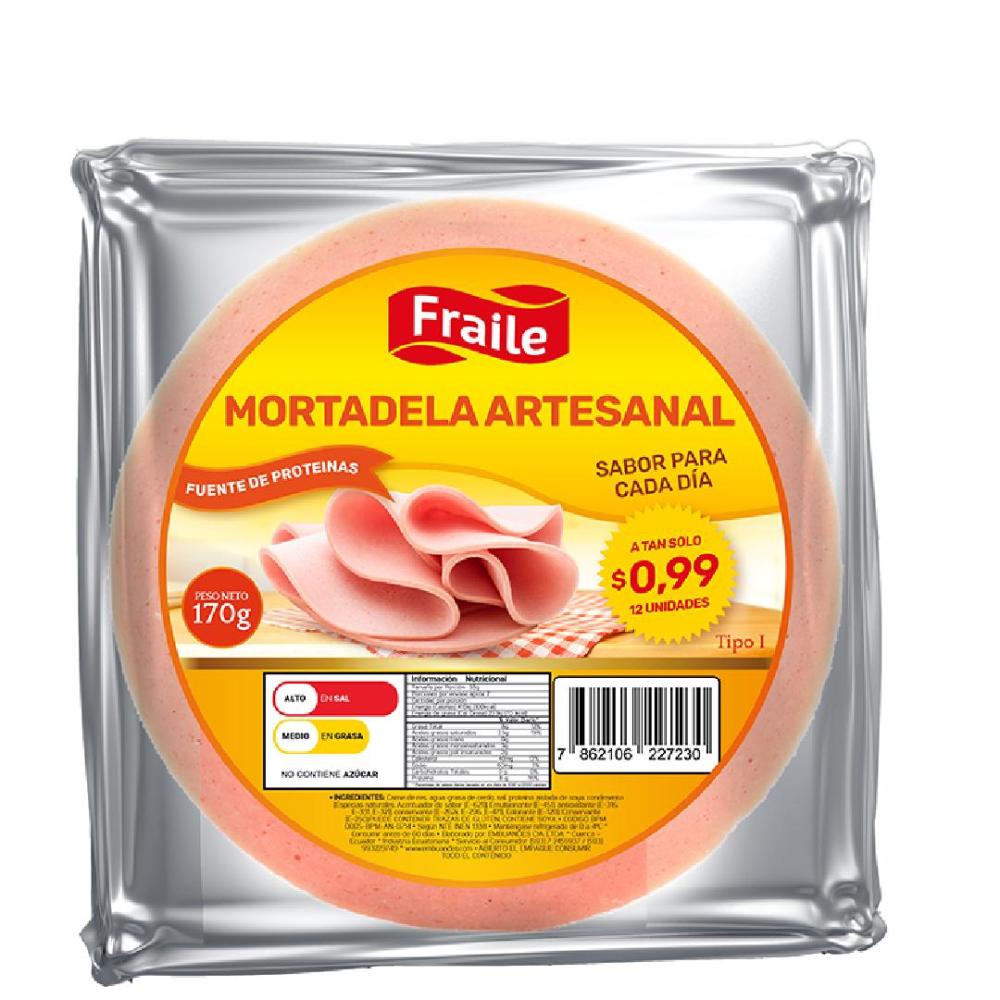 MORTADELA FRAILE LINEA DOLAR 170GR