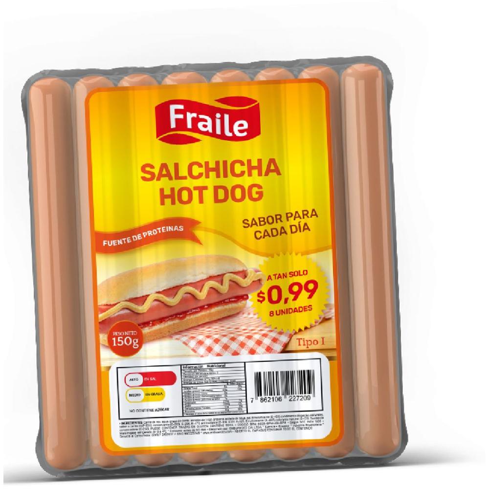 SALCHICHA FRAILE LINEA DOLAR 150GR