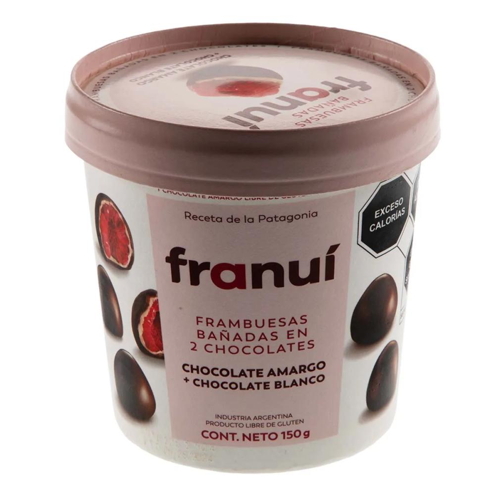 FRAMBUESAS CONGELADAS CHOCOLATE AMARGO