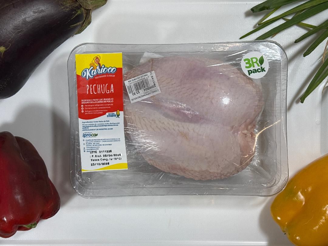 PECHUGA ENTERA EN BANDEJA