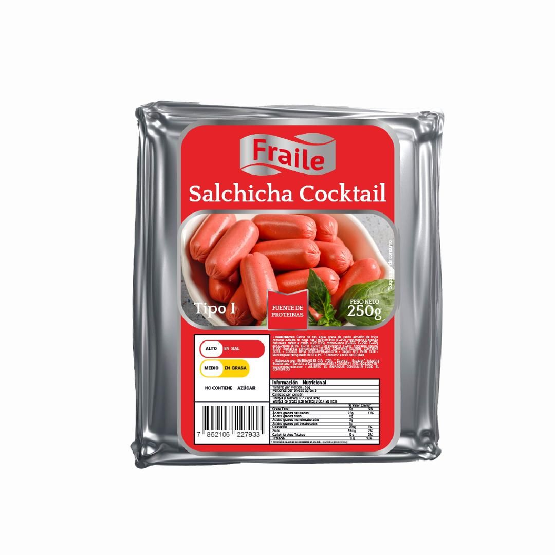 SALCHICHA COCKTAIL FRAILE 250GR