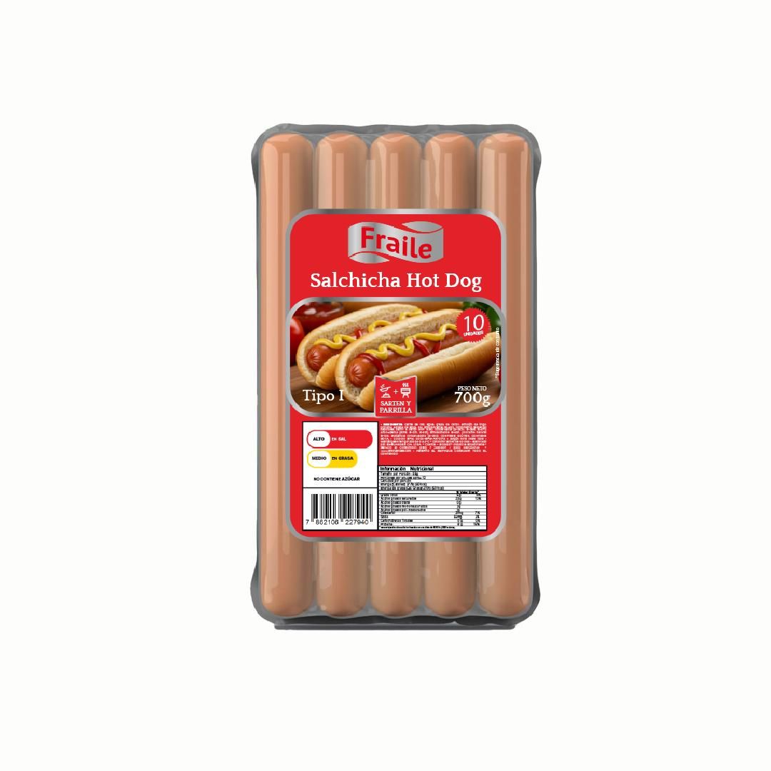 SALCH HOT DOG FRAILE C24*18 700G