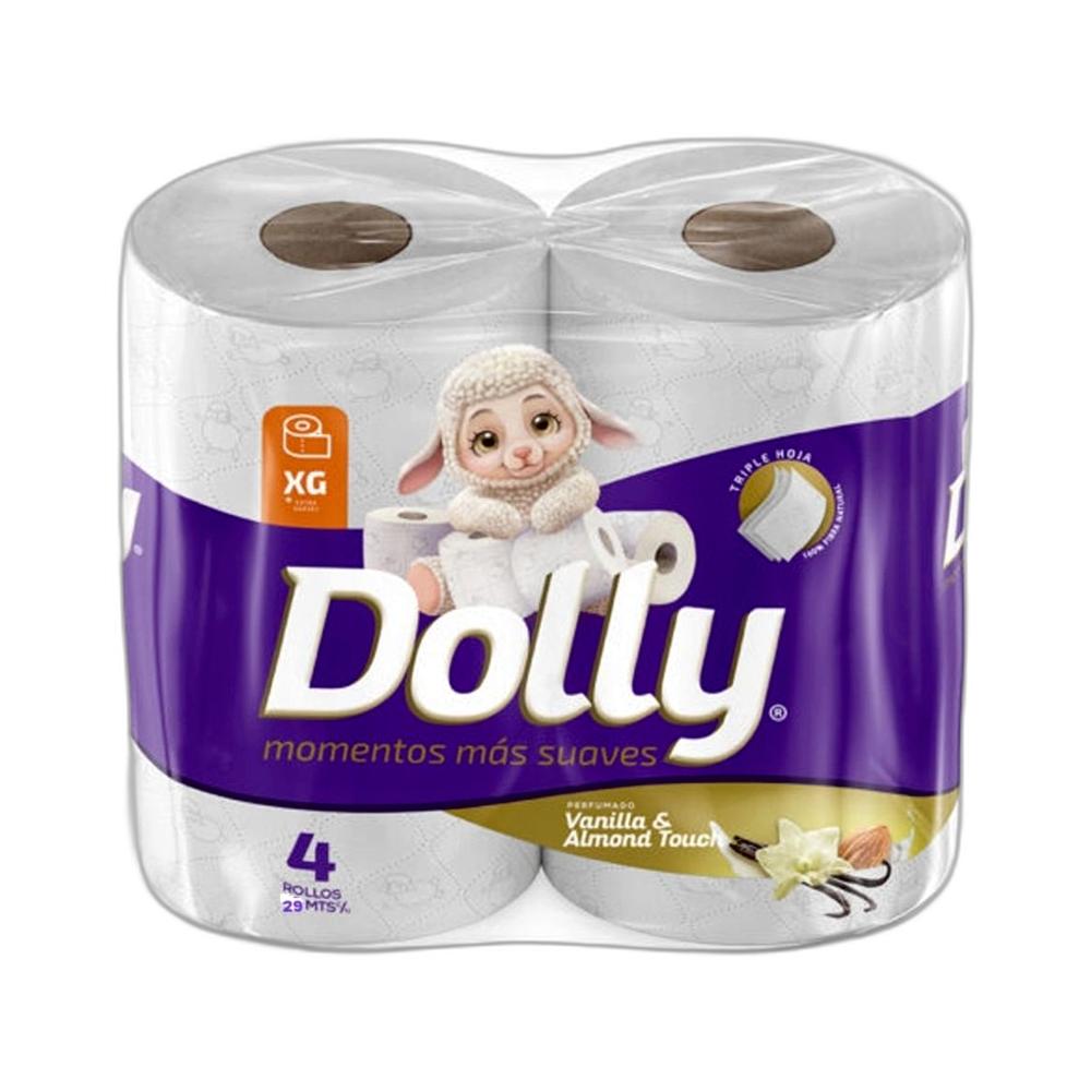 P.HIGIENICO DOLLY 2H 50MT 12X4 (PAQ. 4 ROLLOS)