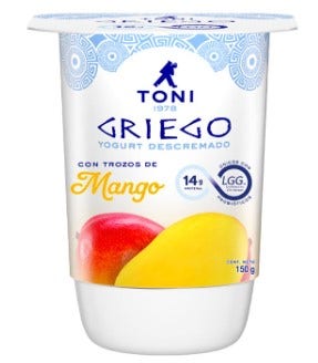 YOGURT GRIEGO MANGO TONI 150G