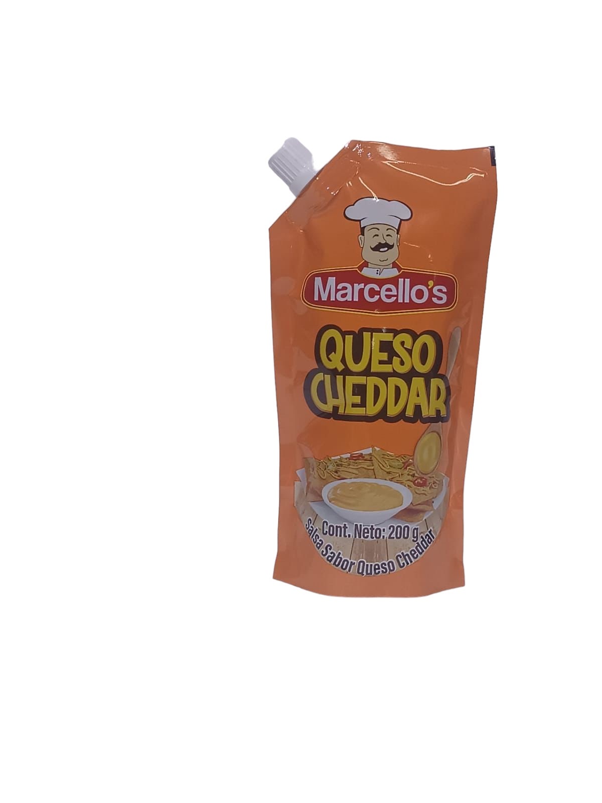 SALSA QUESO CHEDDAR MARCELLOS 200 G